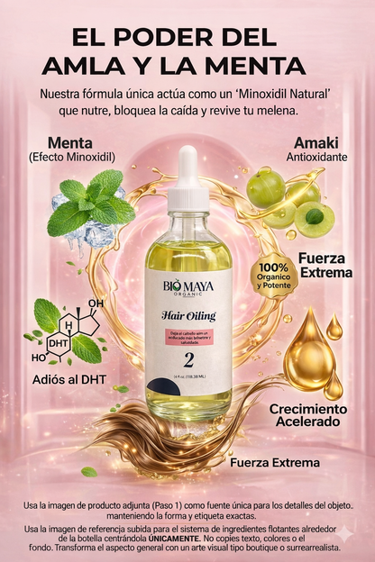 Aceite Amla 2x1 ¡DETÉN LA CAÍDA Y REACTIVA EL CRECIMIENTO DE TU CABELLO HOY!