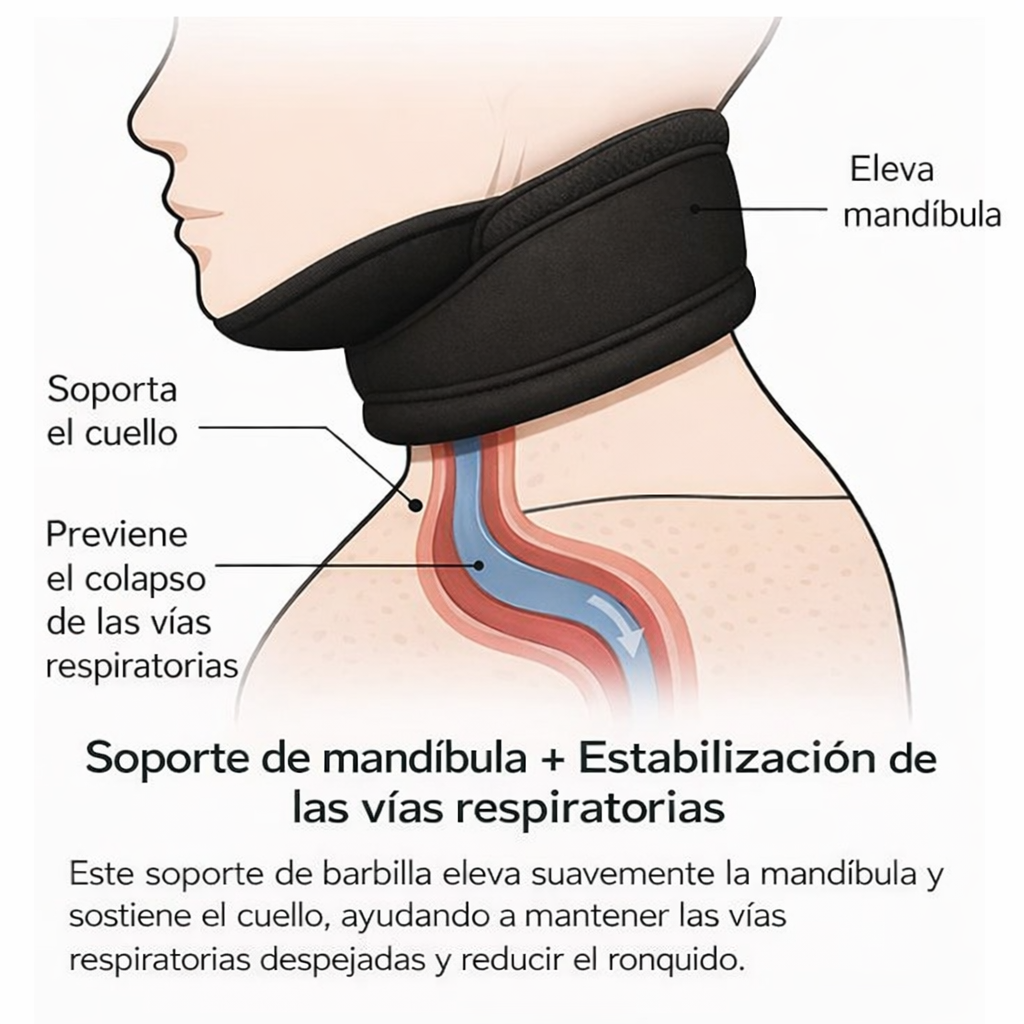 Soporte anti ronquidos