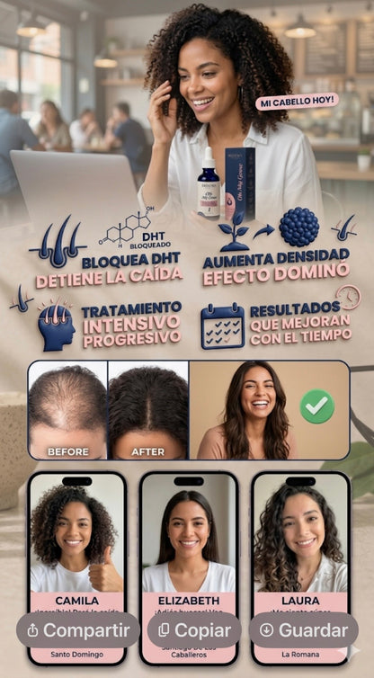 Gotero Crecimiento+Derma Roller